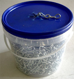 Jack Chain 2.5mm in 30m Bucket