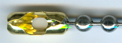 Ball chain joining clip