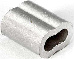 Aluminum Duplex Oval Swage Sleeve