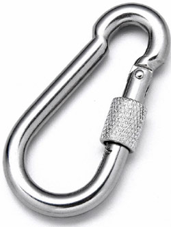 Stainless Steel Snap Hook with Nut